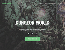 Tablet Screenshot of dungeon-world.com